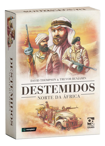 Destemidos Norte Da África Jogo De Tabuleiro Meeple Br